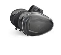 Ggwqfuh Bolsa Moto Bolsas De Viaje para Casco Motocicleta Impermeables para Carreras Maletas Alforjas Un Par Plásticos(PU and Plastic)