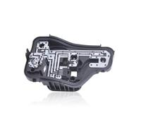 Ggwqfuh Circuito Luz Trasera Izquierda Derecha Para VW Para Polo 2014 2015 2016 2017 2018 Placa Circuito Luz Freno Trasera Base Bombilla Portalámparas Soporte Enchufe Trasero(Left side LH)