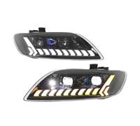Ggwqfuh Faro Principal Para Q7 2006-2015 2 Faros LED Coche Proyector Luz Diurna Accesorios Para Automóviles Juego Faros Delanteros(No AF*S,For Xenon 2006-2009 Year)