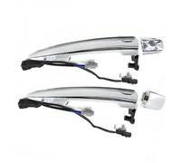 Ggwqfuh Manijas Exteriores Automóvil Para Nissan Para Sentra 2013-2018 Manijas Puerta Cromadas Delanteras Izquierda Derecha 826469N00A 806469N00A 806451AA0A(L and R)