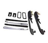 Ggwqfuh Manijas Exteriores Automóvil Para VW Para Jetaa Para MK2 1884-1992 Manijas Puerta Coche Cerradura Llave Delanteras Traseras Izquierdas Derechas 191837205A(Rear Pair)