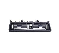 Ggwqfuh para BMW para Serie 5 F10 F11 F18 520 523 525 528 530 2010-2017 Consola Delantera Parrilla Central Tablero AC 64229209136 Auto Salida Rejilla Ventilación CA(Black Silver)