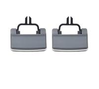 Ggwqfuh Tablero Ventilación Aire para Benz W164 X164 ML GL Tablero De Instrumentos Salida De Aire Acondicionado Rejilla De Ventilación CA Kit De Reparación De Clips Salida Aire Salpicadero(Gray 2pcs)