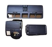 Ggwqfuh Tablero Ventilación Aire para VW para Bora para Jetta para Golf MK4 1J1819710B Salida Aire Acondicionado Ventilación La Consola Central Tablero Delantero Salida Aire Salpicadero(Black 1 Set)