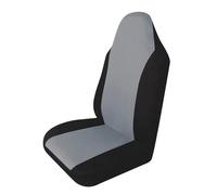 Ggwqoops Fundas Asientos 1/2 Funda Universal para Asiento De Coche Duradera De Malla Doble Compatible con La Mayoría De Los Coches Y Accesorios(Gray)