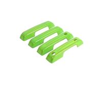 Ggwqoops Manija Puerta Automóvil Para Ford Para F150 2021 2022 2023 2024 2025 Embellecedor Manija Puerta Fibra Carbono ABS Adhesivo Decorativo Accesorios Exteriores Coche(Light green)