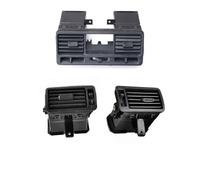 Ggwqoops para Mitsubishi para Pajero para Shogun V31 V32 V33 1998-2016 Panel Salida Ventilación Aire Acondicionado Tablero Instrumentos Auto Salida Rejilla Ventilación CA(Set of 3pcs)