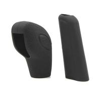 Ggwqoops Pomo Palanca Marchas Para Ford Para Fiesta Para Focus Para Mondeo Collares De Cambio Cubierta Perilla Engranaje Coche Funda Marchas Empuñaduras(Black set)