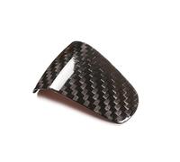 Ggwqoops Pomo Palanca Marchas Para Ford Para S-MAX 2015-2018 Para Mondeo 2013-2018 Consola Central Coche Fibra Carbono Real Cubierta Cabeza Cambio Marchas Pegatina(Cear handle sequins)
