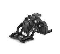 Ggwqoops Soporte Nav Moto para CFMOTO 450MT 450 MT 2024 2025 Soporte Teléfono GPS Motocicleta Extensión De Amortiguador Navegación(Black-22MM 1set)