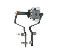Ggwqoops Soporte Nav Moto para Tiger 900 GT para Pro para Rally 2024 2025 22 Mm Soporte Navegación para Teléfono Placa GPS Motocicleta(Golden-Grey1set)