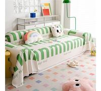 GGWYBAFS Cojín de sofá de una Pieza, Funda Universal Dopamine for Todas Las Estaciones, Toalla Moderna for sofá.(Green,180 * 230cm/71x91in)