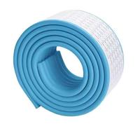 GGWYBAFS Tira anticolisión ensanchada y Engrosada Tipo W, Borde de Mesa de Espuma de Esponja, se Adapta a Varios Tipos de Muebles.(Blue,6m/236inch)