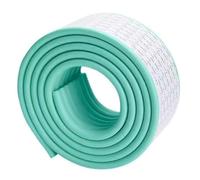 GGWYBAFS Tira anticolisión ensanchada y Engrosada Tipo W, Borde de Mesa de Espuma de Esponja, se Adapta a Varios Tipos de Muebles.(Green 1,10m/393inch)