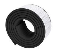 GGWYBAFS Tira anticolisión ensanchada y Engrosada Tipo W, Borde de Mesa de Espuma de Esponja, se Adapta a Varios Tipos de Muebles.(Black,6m/236inch)