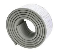 GGWYBAFS Tira anticolisión ensanchada y Engrosada Tipo W, Borde de Mesa de Espuma de Esponja, se Adapta a Varios Tipos de Muebles.(Gray,6m/236inch)