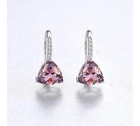 GGYTMQL 100% Emerald Aquamarine Gemstone Clip Pendientes para mujeres Boda Fina Joyería