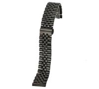 GGYTMQL 12 13 14 16 17 17 18 19 20 21 22 mm Soild Watch Strap Strap Streing Steel Watch Bode Band Band de arco Hollow Interface Band