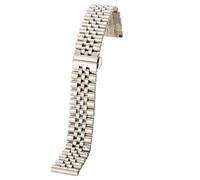 GGYTMQL 12 13 14 16 17 17 18 19 20 21 22 mm Soild Watch Strap Strap Streing Steel Watch Bode Band Band de arco Hollow Interface Band
