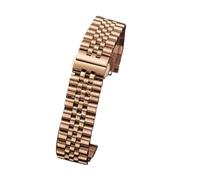 GGYTMQL 12 13 14 16 17 17 18 19 20 21 22 mm Soild Watch Strap Strap Streing Steel Watch Bode Band Band de arco Hollow Interface Band