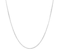 GGYTMQL 16-30 Pulgadas Delgadas Real 925 Collar de Cadena Lateral de 2 mm para Mujeres 40-75 cm de joyería