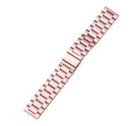 GGYTMQL 18 mm 20 mm 22 mm Banda de metal de acero inoxidable de liberación rápida adecuada para relojes tradicionales y banda de relojes inteligentes unisex