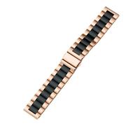 GGYTMQL 18 mm 20 mm 22 mm Banda de metal de acero inoxidable de liberación rápida adecuada para relojes tradicionales y banda de relojes inteligentes unisex