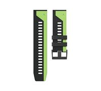 GGYTMQL 22 Correas de Reloj Coloridas de 26 mm para 7 7X 6 6X 5X 5 más 3 3 Horas 935 945 S60 Silicona Easyfit Watch Watch Welprea/Black Grey/Feni* 7*