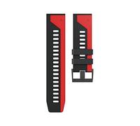 GGYTMQL 22 Correas de Reloj Coloridas de 26 mm para 7 7X 6 6X 5X 5 más 3 3 Horas 935 945 S60 Silicona Easyfit Watch Watch Welprea/Black Grey/Feni* 7*