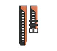 GGYTMQL 22 Correas de Reloj Coloridas de 26 mm para 7 7X 6 6X 5X 5 más 3 3 Horas 935 945 S60 Silicona Easyfit Watch Watch Welprea/Black Grey/Feni* 7*
