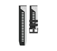 GGYTMQL 22 Correas de Reloj Coloridas de 26 mm para 7 7X 6 6X 5X 5 más 3 3 Horas 935 945 S60 Silicona Easyfit Watch Watch Welprea/Black Grey/Feni* 7*