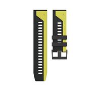 GGYTMQL 22 Correas de Reloj Coloridas de 26 mm para 7 7X 6 6X 5X 5 más 3 3 Horas 935 945 S60 Silicona Easyfit Watch Watch Welprea/Black Grey/Feni* 7*