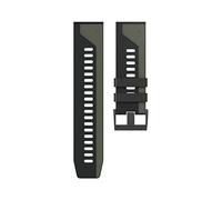 GGYTMQL 22 Correas de Reloj Coloridas de 26 mm para 7 7X 6 6X 5X 5 más 3 3 Horas 935 945 S60 Silicona Easyfit Watch Watch Welprea/Black Grey/Feni* 7*