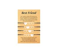 GGYTMQL 3/3/4/5 PCS Pulseras de amistad Pulseras de distancia a juego para amigos Amor nudo Infinity Bracelet for Women BFF BFF Regalos para mejores amigos hermanas