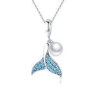 GGYTMQL 925 Collar de Gargantilla Colgante de circón para Mujeres Boda