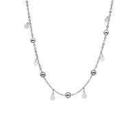 GGYTMQL 925 Collar de Gargantilla Redonda de Borde para Mujeres Accesorios de joyería de Fiesta de Bodas