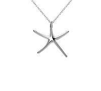 GGYTMQL 925 Costilización de Estrellas de mar de 18 Pulgadas para Mujeres Regalo de joyería de Compromiso de Boda