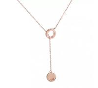 GGYTMQL 925 Letras inglesas Collar de Amor para Mujeres Círculo de Discos Pense de Cadena de Claves de Claves Joyería