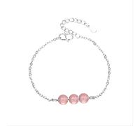 GGYTMQL 925 Pulsera de cadena de mujeres de cristal a mano Damas de lujo de lujo Cuerpo de lujo