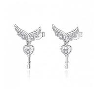 GGYTMQL 925 Solid Real Sterling Sweet Plane Pendings para Mujeres Joyas de Dama