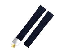 GGYTMQL Accesorios de Banda de Reloj de Goma Suave de 19 mm Fluorubber Adecuado para Correa para Correa de cinturón 5067a-001