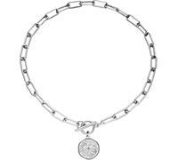 GGYTMQL Accessories - Collar de plata de ley 925 para mujer, collar vintage con colgante de sol, cadena larga con colgante de moneda de estrella de sol, cadena gruesa punk, A, A