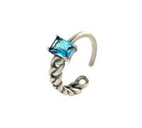GGYTMQL Anillo de dedo abierto ajustable de mujeres - Anillo de pulgar apilable tejido tejido de mujeres, anillo de la declaración de declaración de diamantes simulada CZ, unise unise