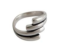 GGYTMQL Anillo de orejas ajustables y abiertos anillos de dedo dedo de dedo geométrico anillos de novedad vintage multicapa para boda j