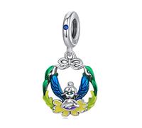 GGYTMQL Anillos Mujeres, Elf Charm Pends DIY para Pendientes Pulseras de Collar Joyas