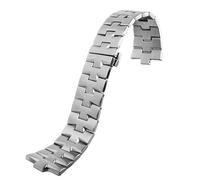 GGYTMQL Banda de Reloj de Acero Inoxidable para Vacheron Constantin 4500V 5500V 7900 P47040 Corcha de Reloj VC Boca Convexa 7 mm 8 mm 8.5 mm Banda de Reloj