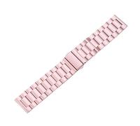 GGYTMQL Banda de reloj de acero inoxidable Universal Metal Watch Strap Smartwatch Band de reemplazo de la banda de reemplazo Mujeres Fit de la mayoría de los relojes tradicionales