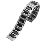 GGYTMQL Banda de reloj de cerámica de acero inoxidable Reloj Strap Women Men Fashion Release Release Bracelet