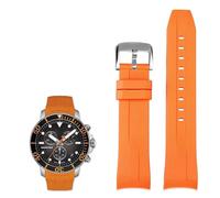 GGYTMQL Bandas de reloj de silicona de 22 mm para Tissot T120417 T120407 Cuarzo Dial Rubber Sport Men Ratio de vigilancia Implaz