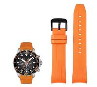 GGYTMQL Bandas de reloj de silicona de 22 mm para Tissot T120417 T120407 Cuarzo Dial Rubber Sport Men Ratio de vigilancia Implaz